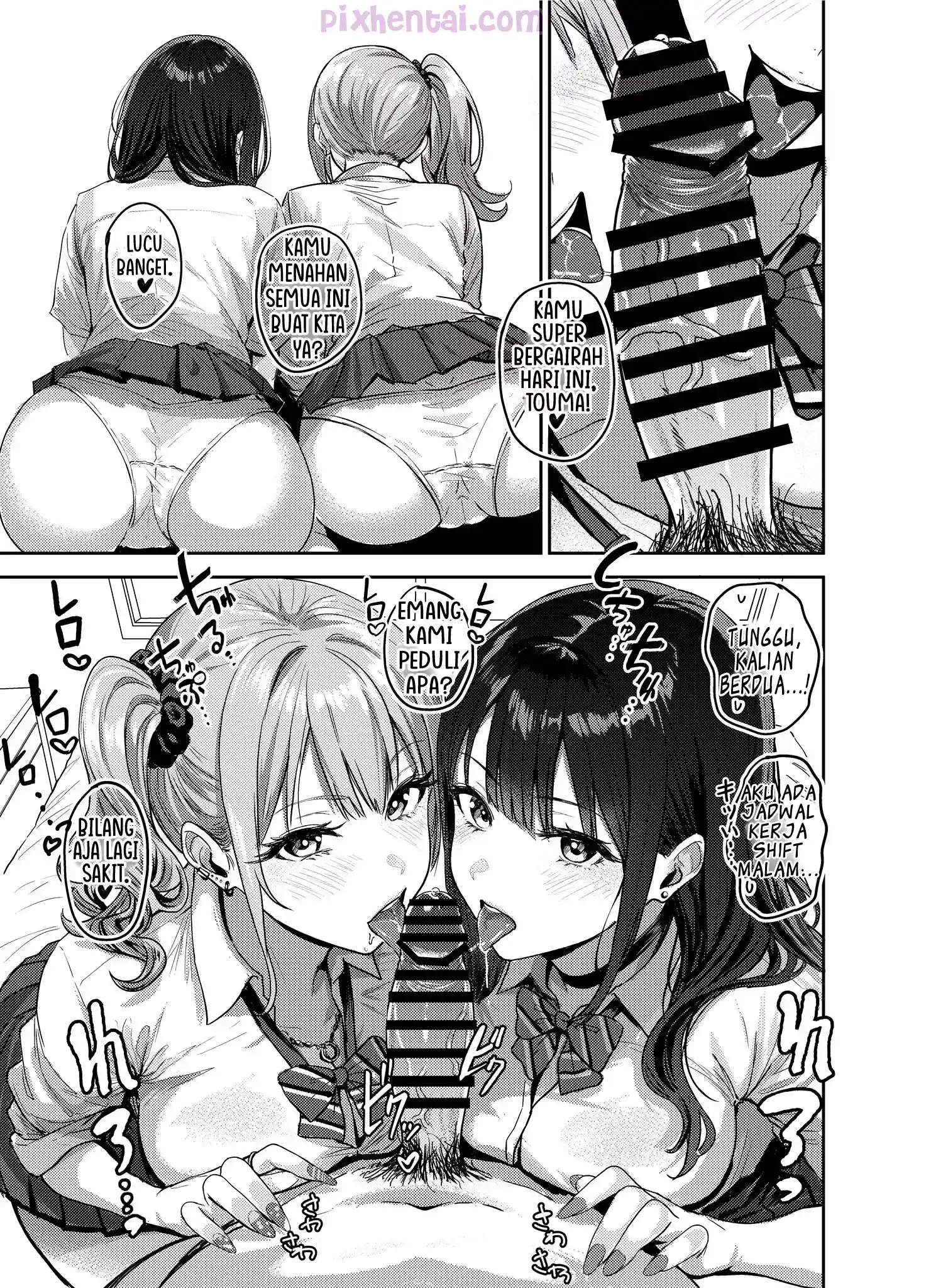 Komik hentai xxx manga sex bokep Having Tons of Bareback Sex with Gyarus part 1 page 3